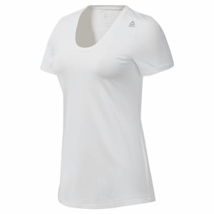 Reebok Workout Ready Speedwick T Shirt Damen - Weiß - DE 306-JOU